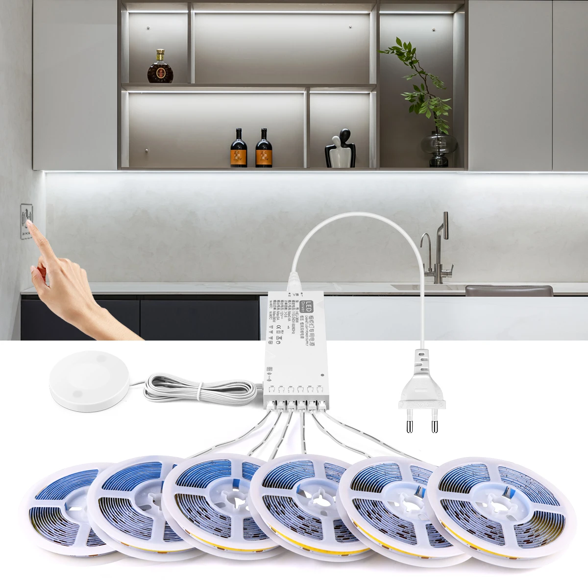 Lighting Bolt Decor - 2-6PCS COB LED Strip Light Kit