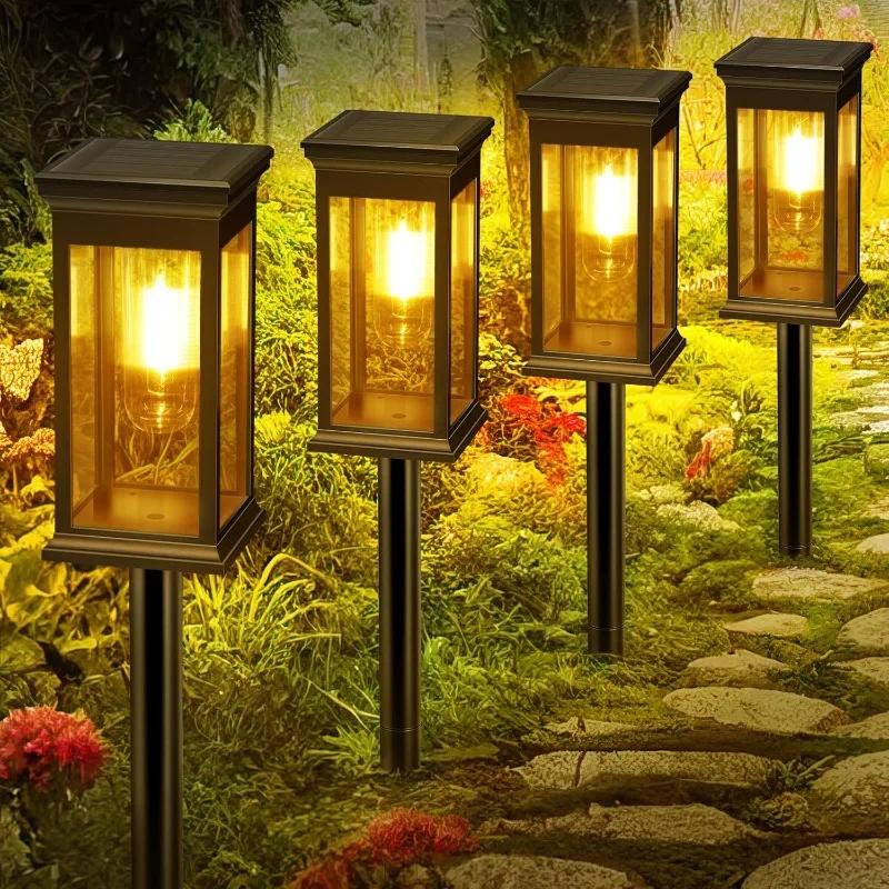 4Psc Solar Pathway Lights Sola - Outdoor Lighting Wedding Decor 评论和价格