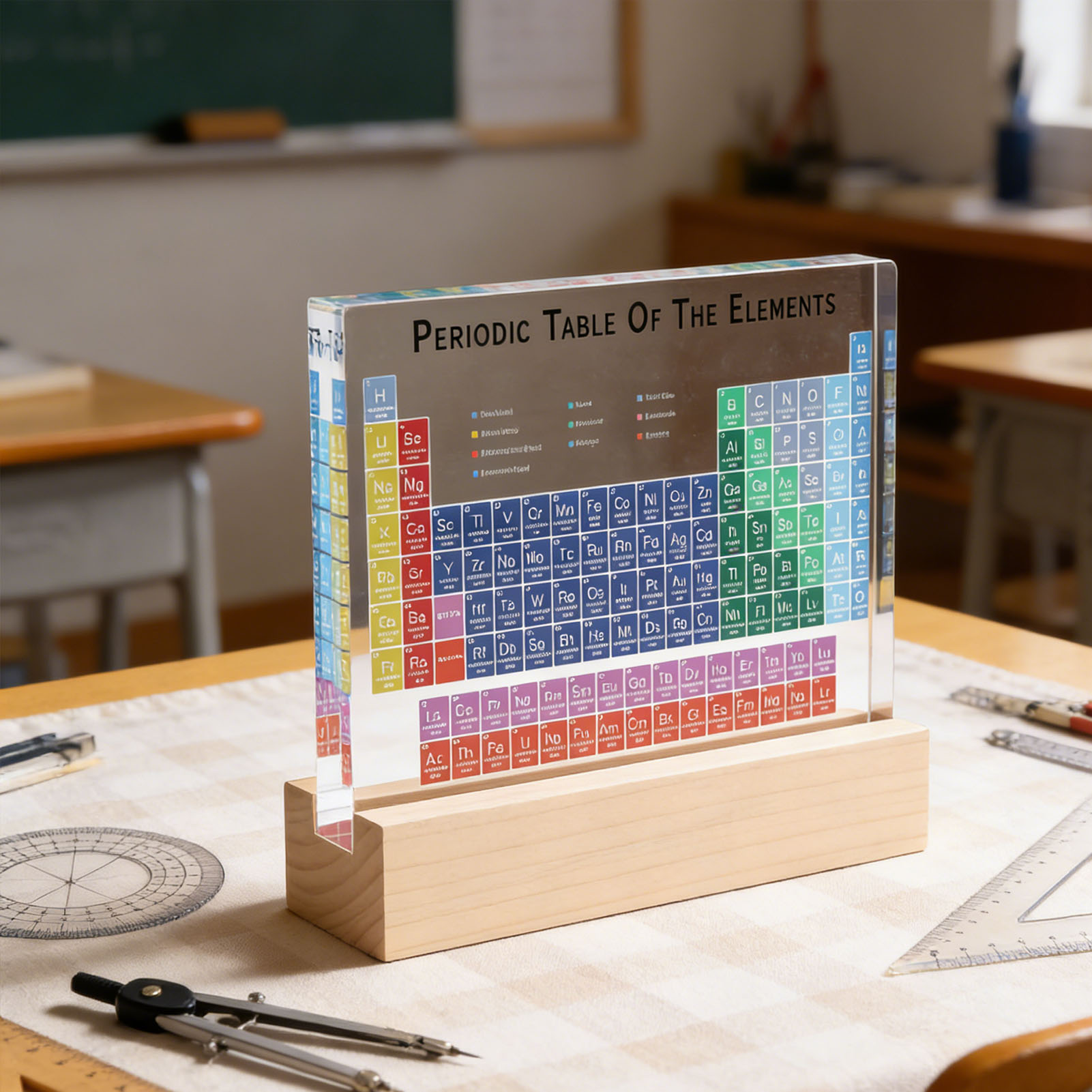 Periodic Table Desktop Decorat - Elements Lighting Decor 评论和价格