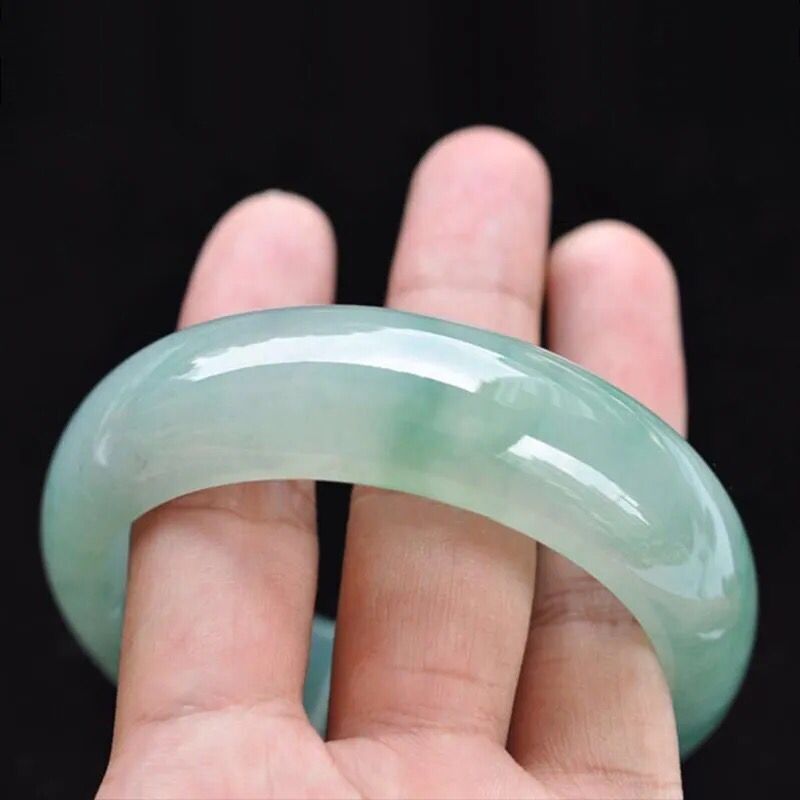 Myanmar natural jade bracelet, - Lighting & Home Decor Studio 评论和价格