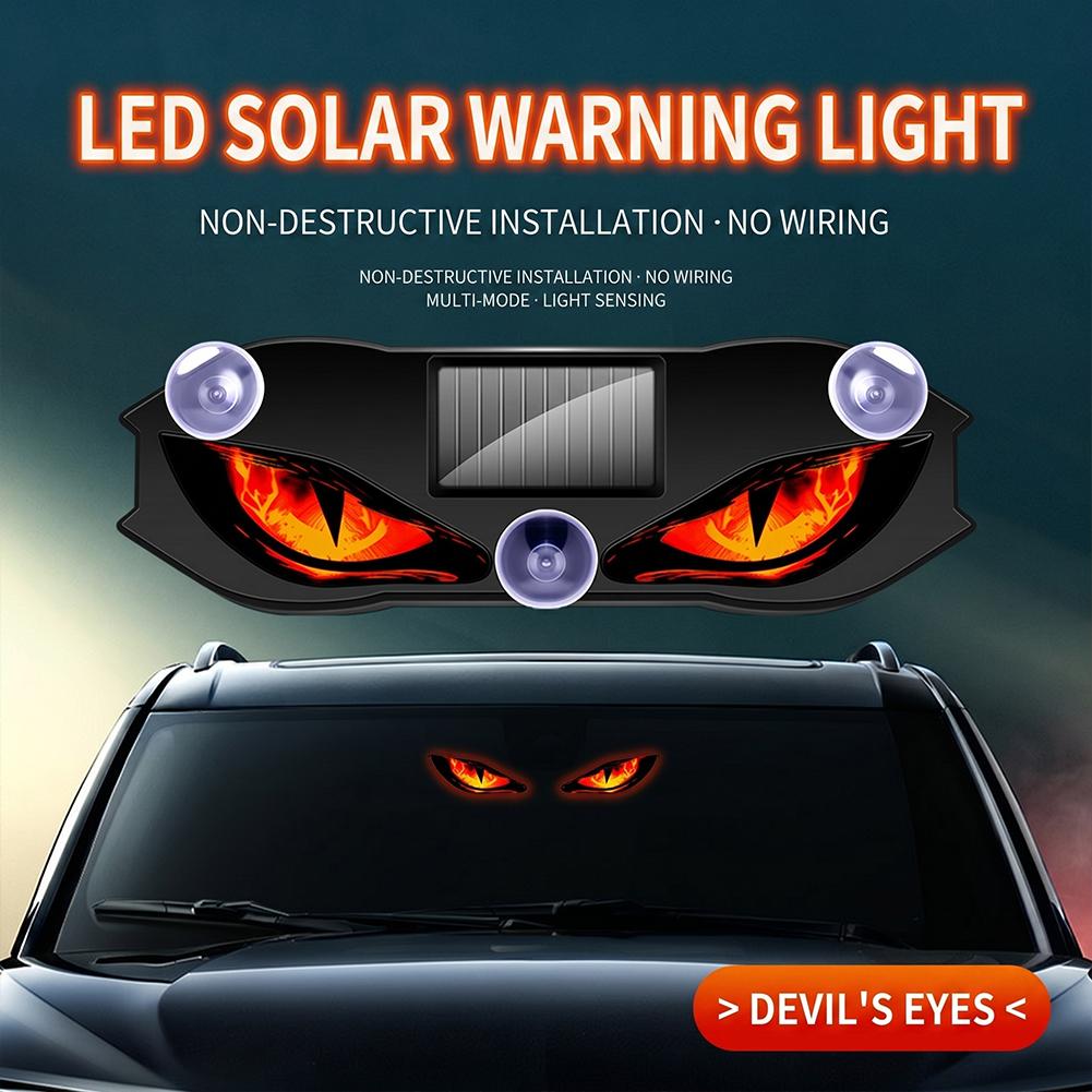 Solar Powered Devil Eye Car Wa - Lighting Decor Inc 评论和价格