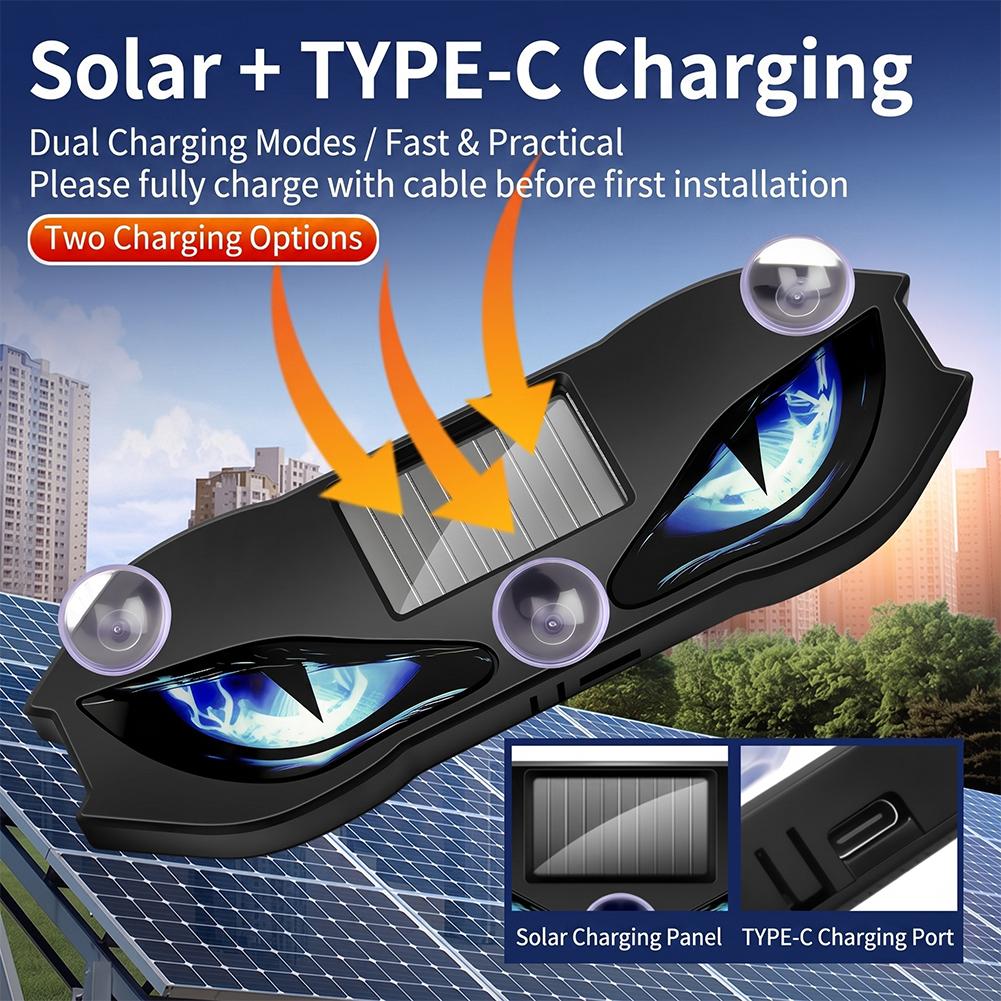 Solar Powered Devil Eye Car Wa - Lighting Decor Inc 评论和价格