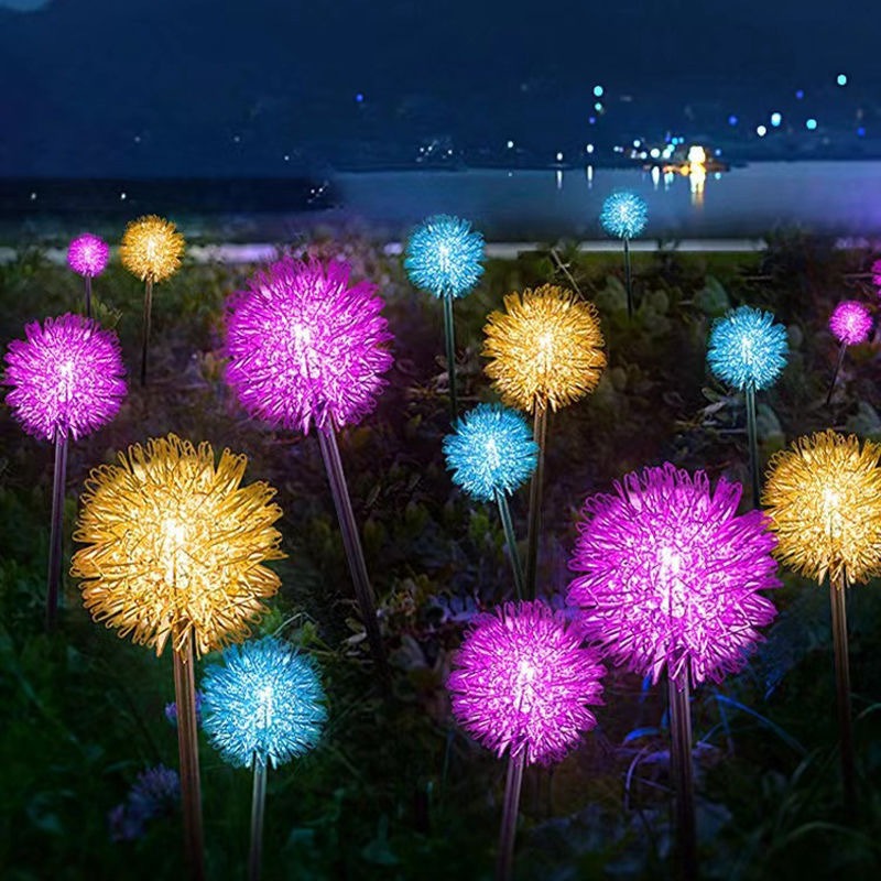 10 Combo Solar Dandelion Ball  - Garden Lighting Decor 评论和价格
