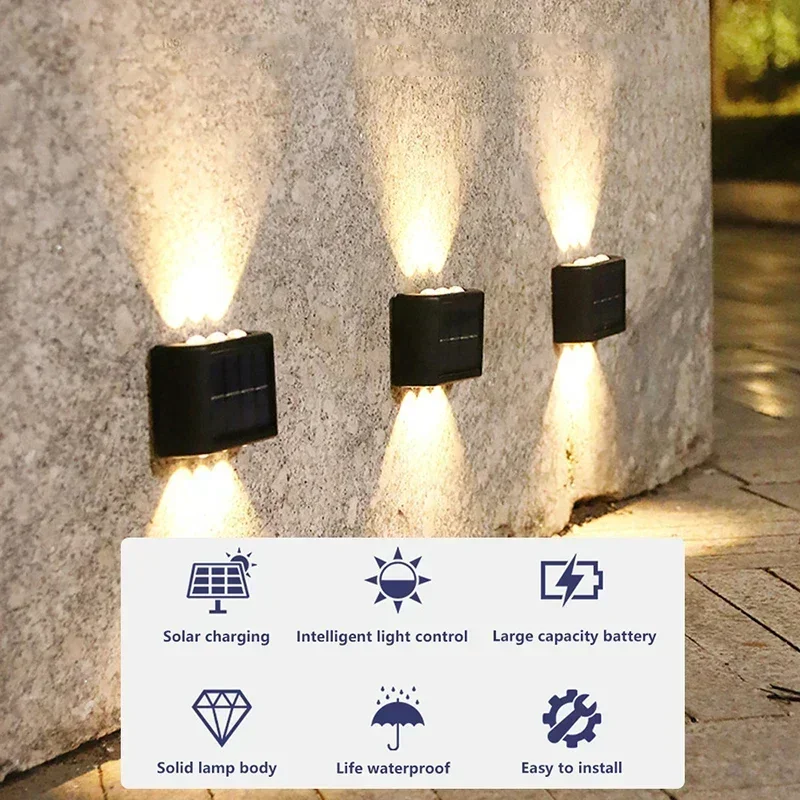 LED Solar Light Outdoor Waterp - Garden Lighting Decor 评论和价格