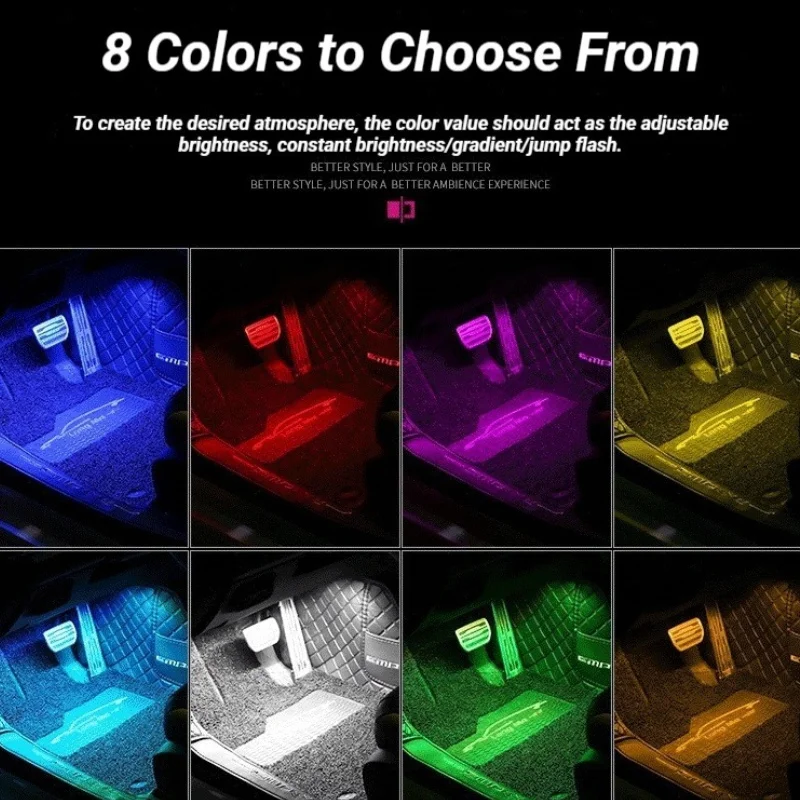 Universal 48 LED USB Car RGB A - Lighting Bolt Decor 评论和价格