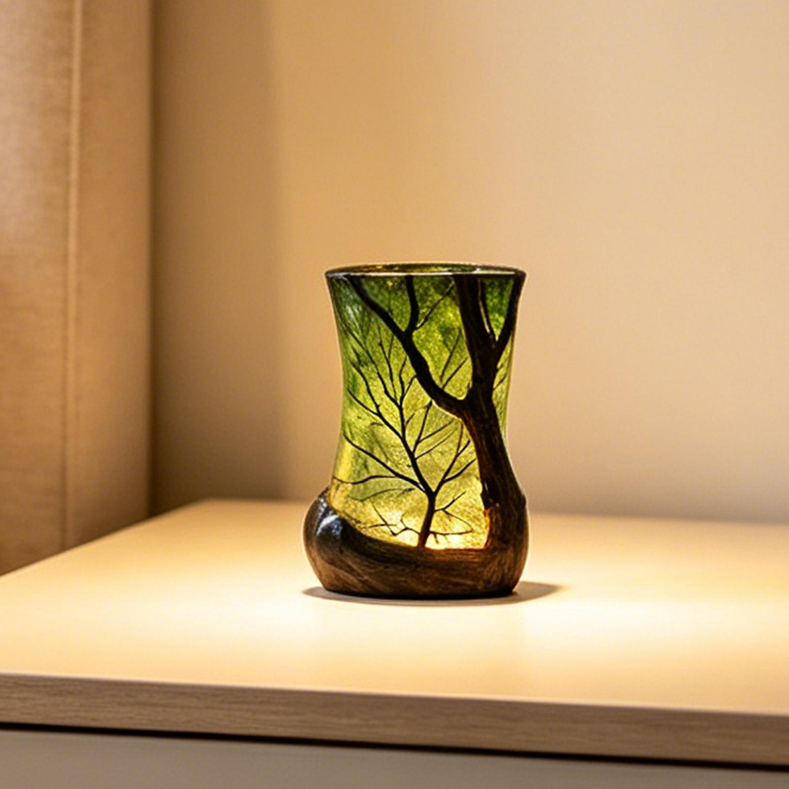 Bedside Table Lamp Forest Nigh - Decor Lighting & Decor Fires Photos 评论和价格