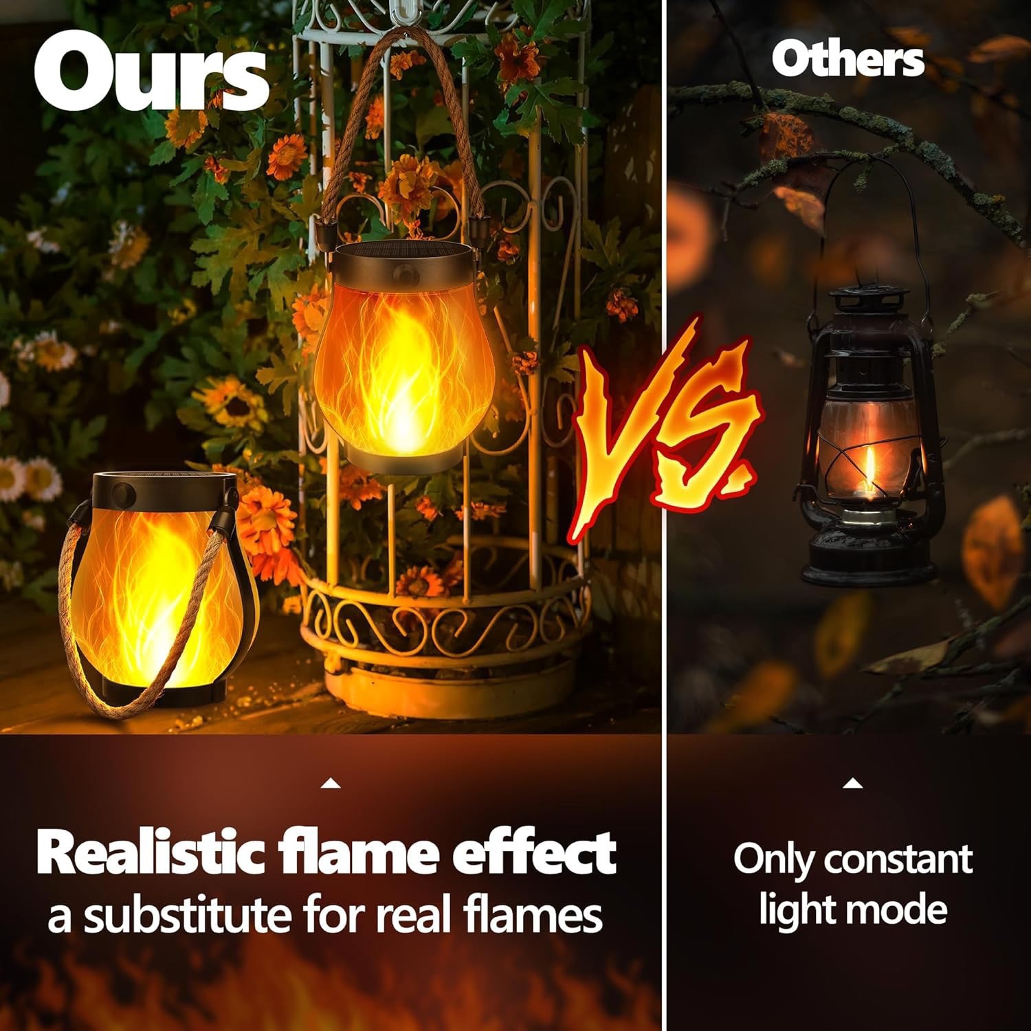 3D Flickering Solar Flame Rope - Lighting Decor Inc 评论和价格