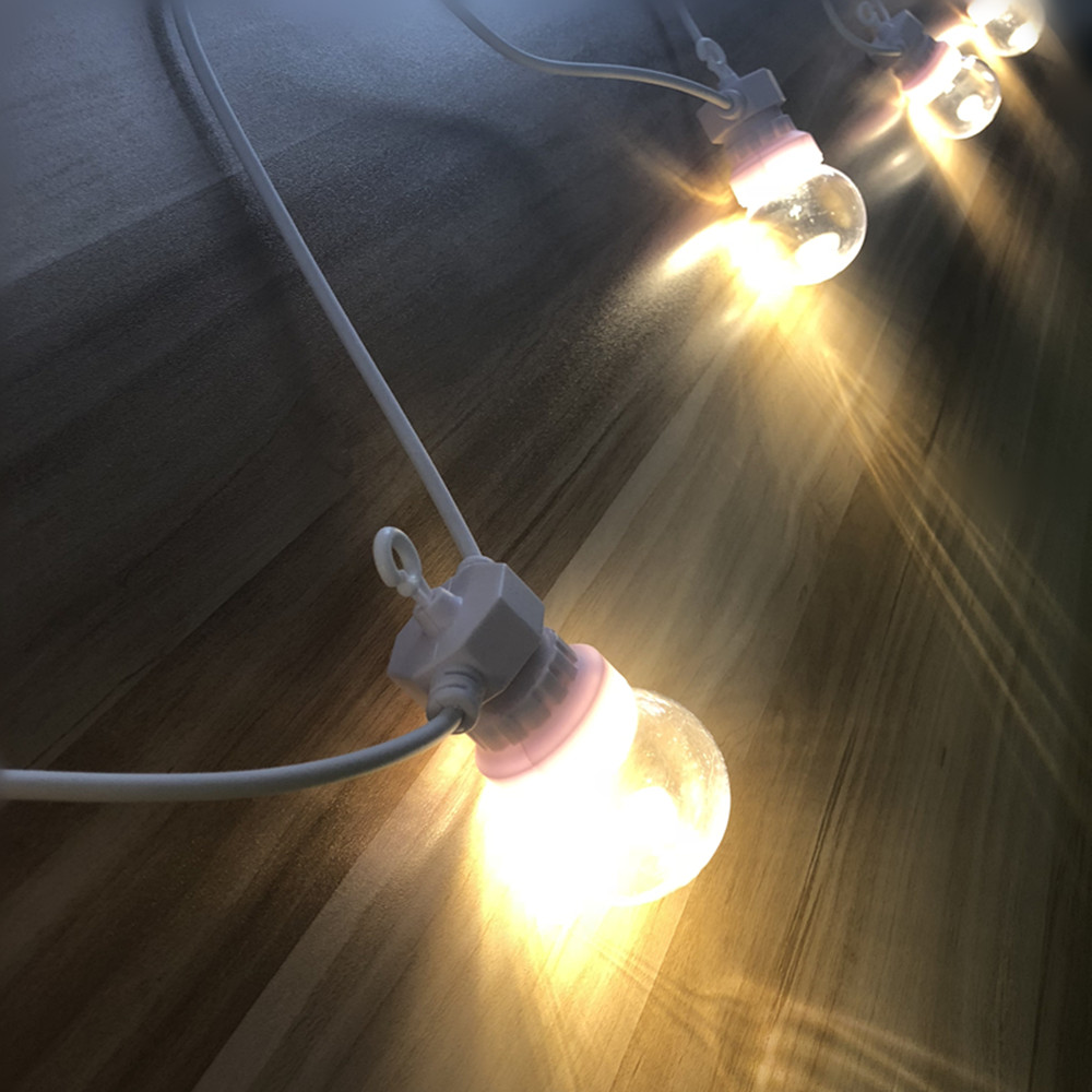 IP65 G50 White Cable Milky Bal - Outdoor Lighting Wedding Decor 评论和价格