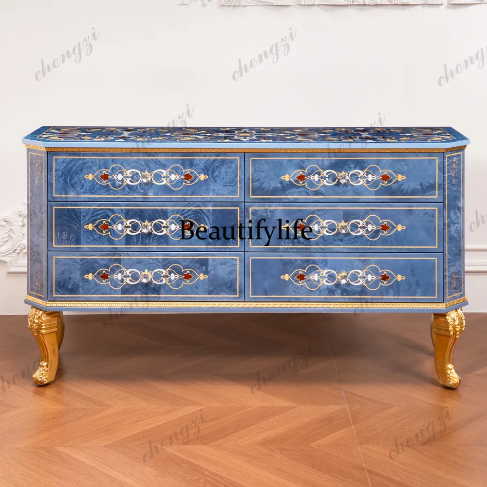 M178 French retro carved chest - Decor Lighting & Decor Fires Photos 评论和价格