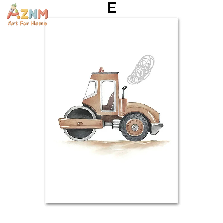 6pcs Nordic Modern cartoon car - Lighting Mcqueen Bedroom Decor 评论和价格