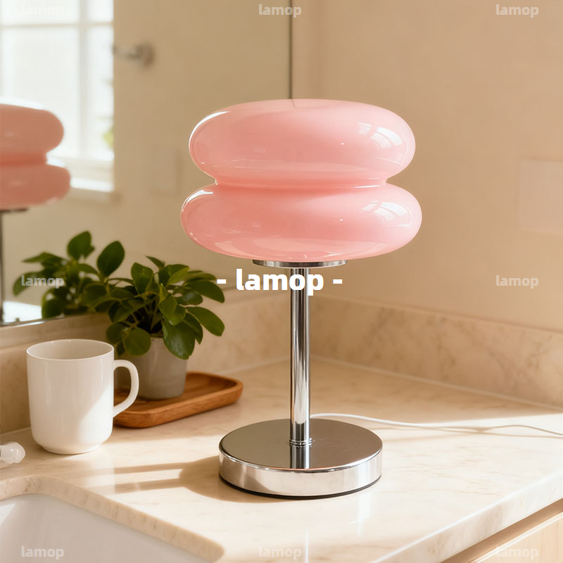 Cream Retro Bedside Table Lamp - Lighting Decor For Bedroom 评论和价格