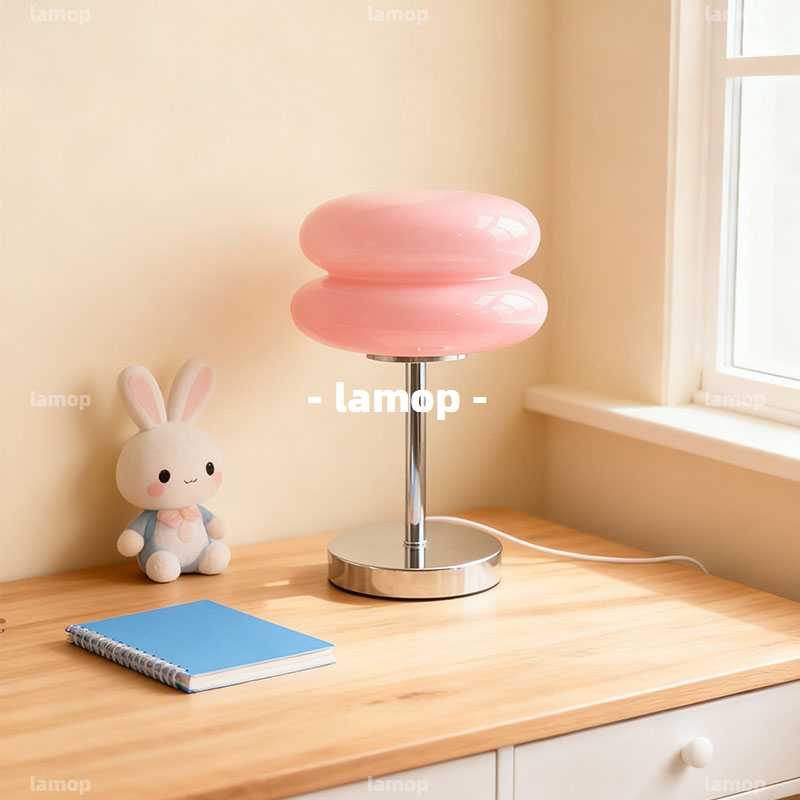 Cream Retro Bedside Table Lamp - Lighting Decor For Bedroom 评论和价格