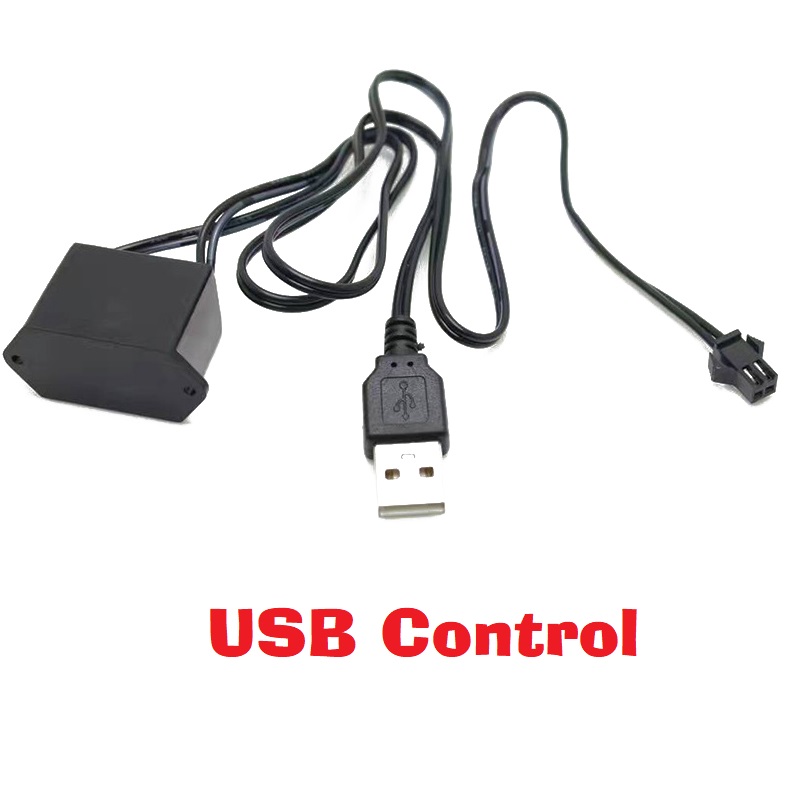 DC 12V EL Line USB Cigarette L - Lighting Bolt Decor 评论和价格
