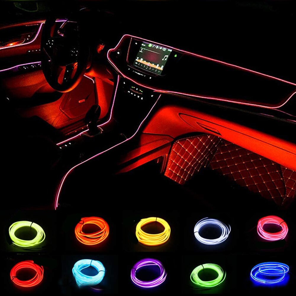 1M/3M/5M USB LED Ambient Light - Lighting Bolt Decor 评论和价格