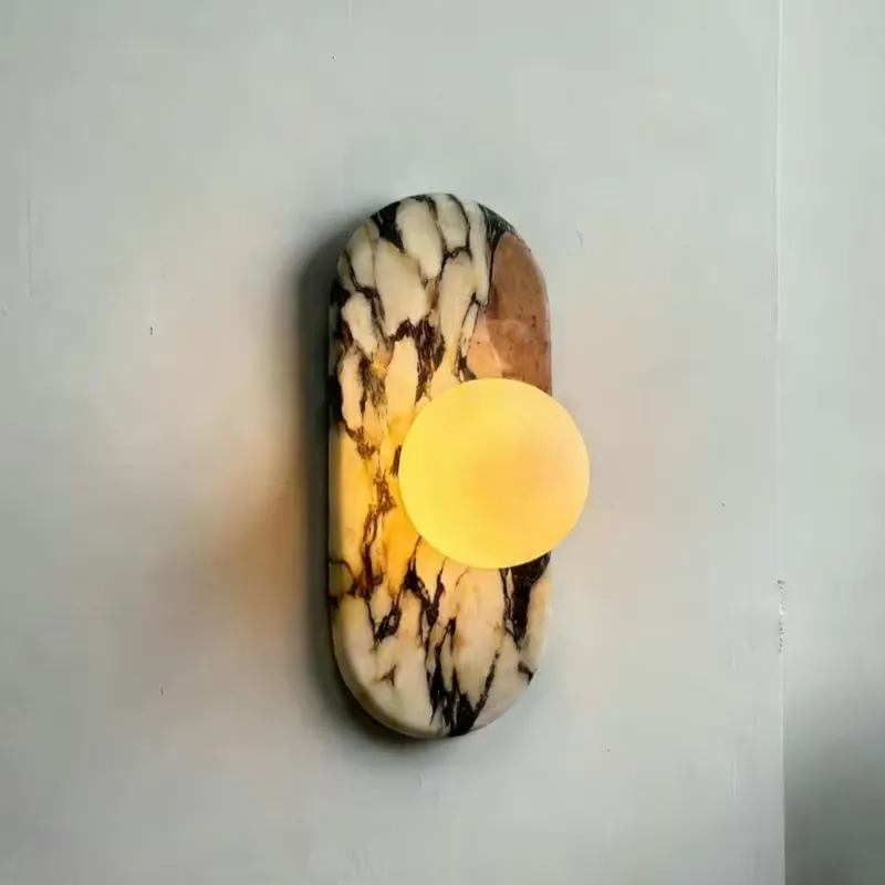 SJX Minimalist Natural Calacat - Lighting Decor For Bedroom 评论和价格