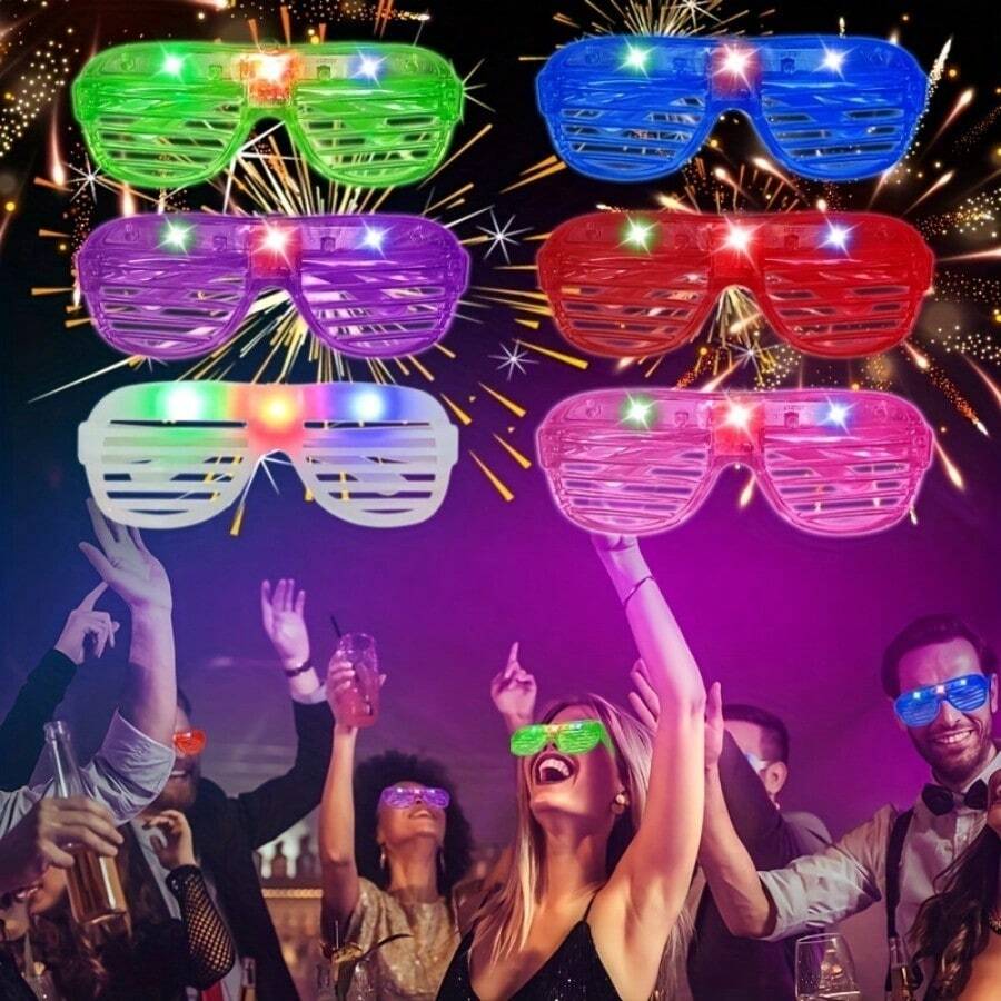 10-50PCS LED Glasses Light Up  - Lighting Jockey 评论和价格