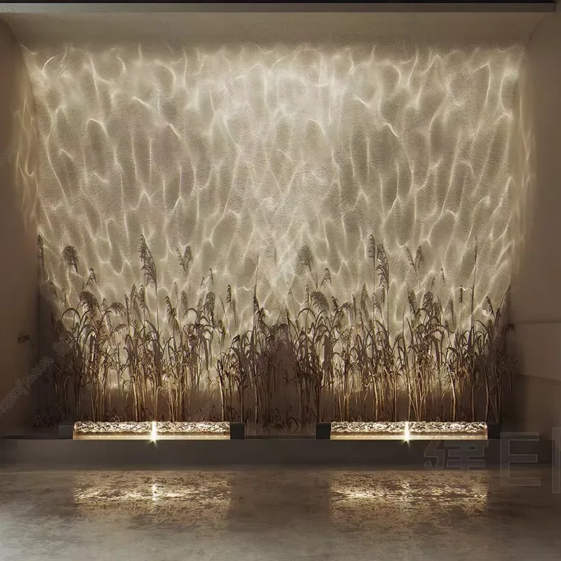 Smart 3D Wall Wash Flame Proje - Lighting Decor For Bedroom 评论和价格
