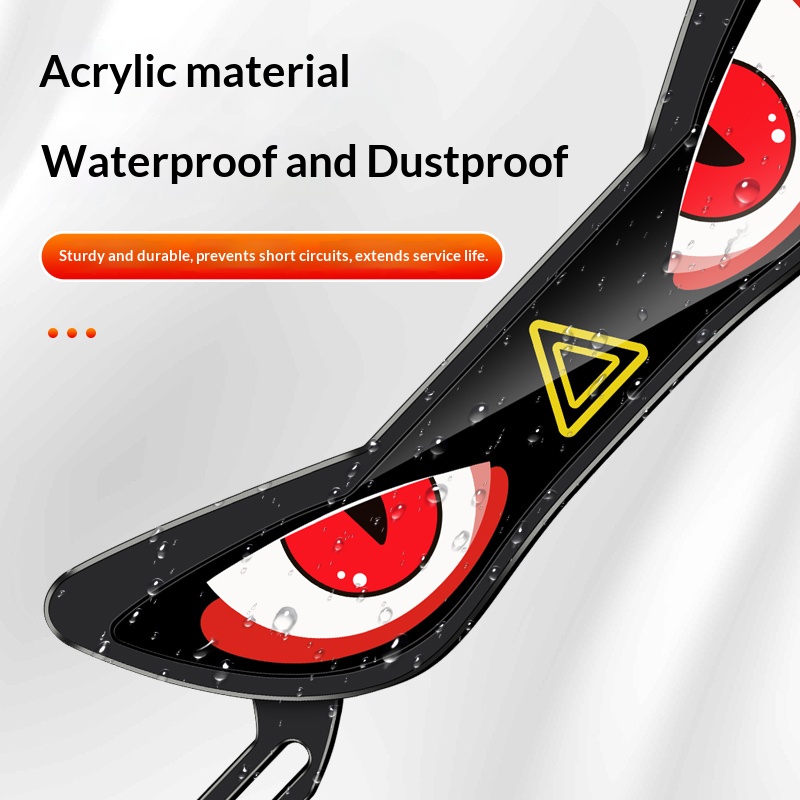 Motorcycle Cool Demon Eye LED  - Lighting Decoration Ideas 评论和价格