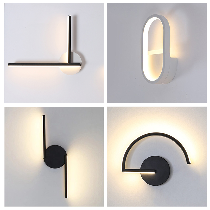 Modern Nordic LED Wall Lamp, M - Decor Lighting & Decor Fires Photos 评论和价格