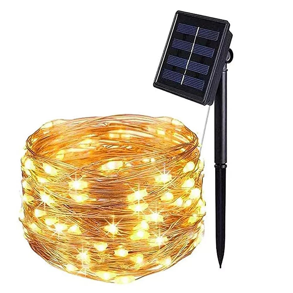 1pc Outdoor Solar String Light - Outdoor Lighting Wedding Decor 评论和价格