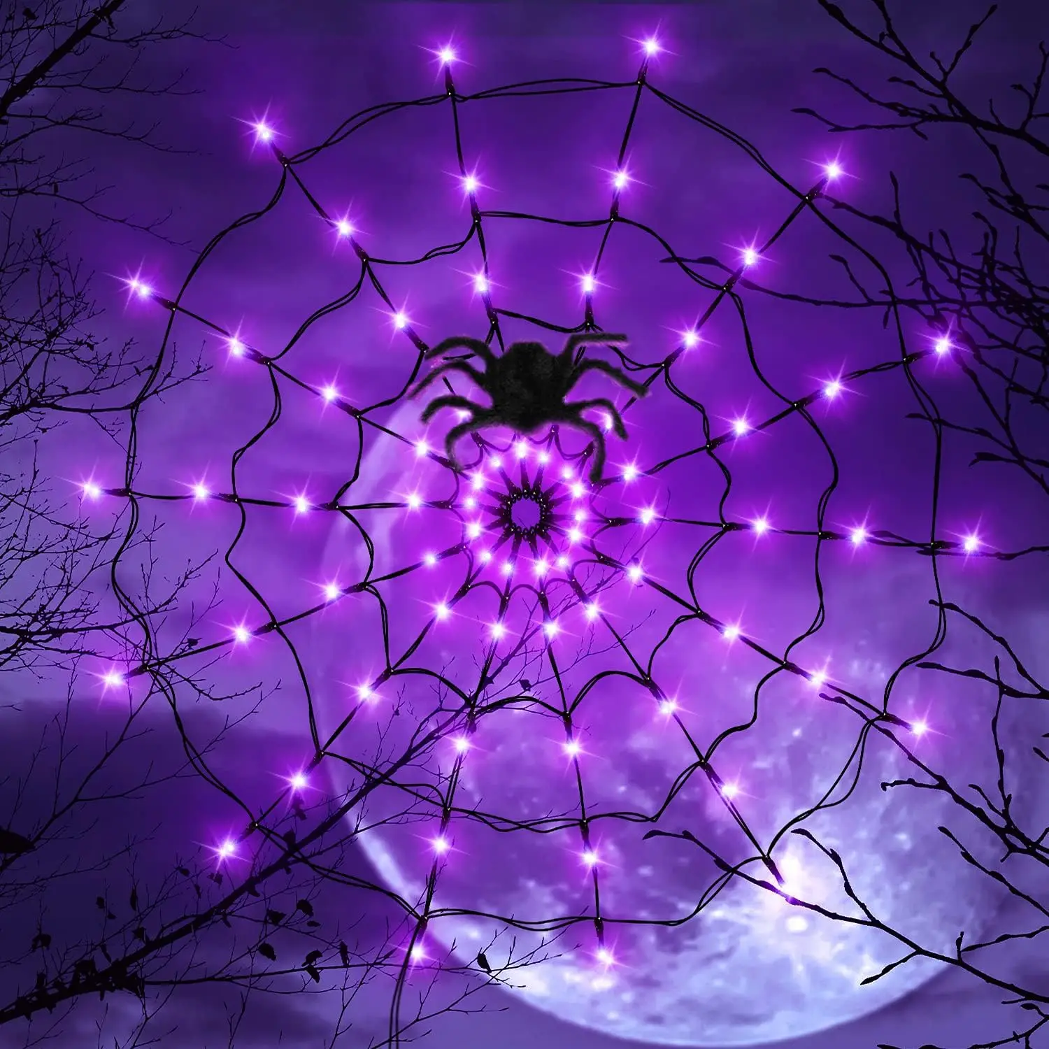 Halloween LED String Light Spi - Lighting Decoration Ideas 评论和价格