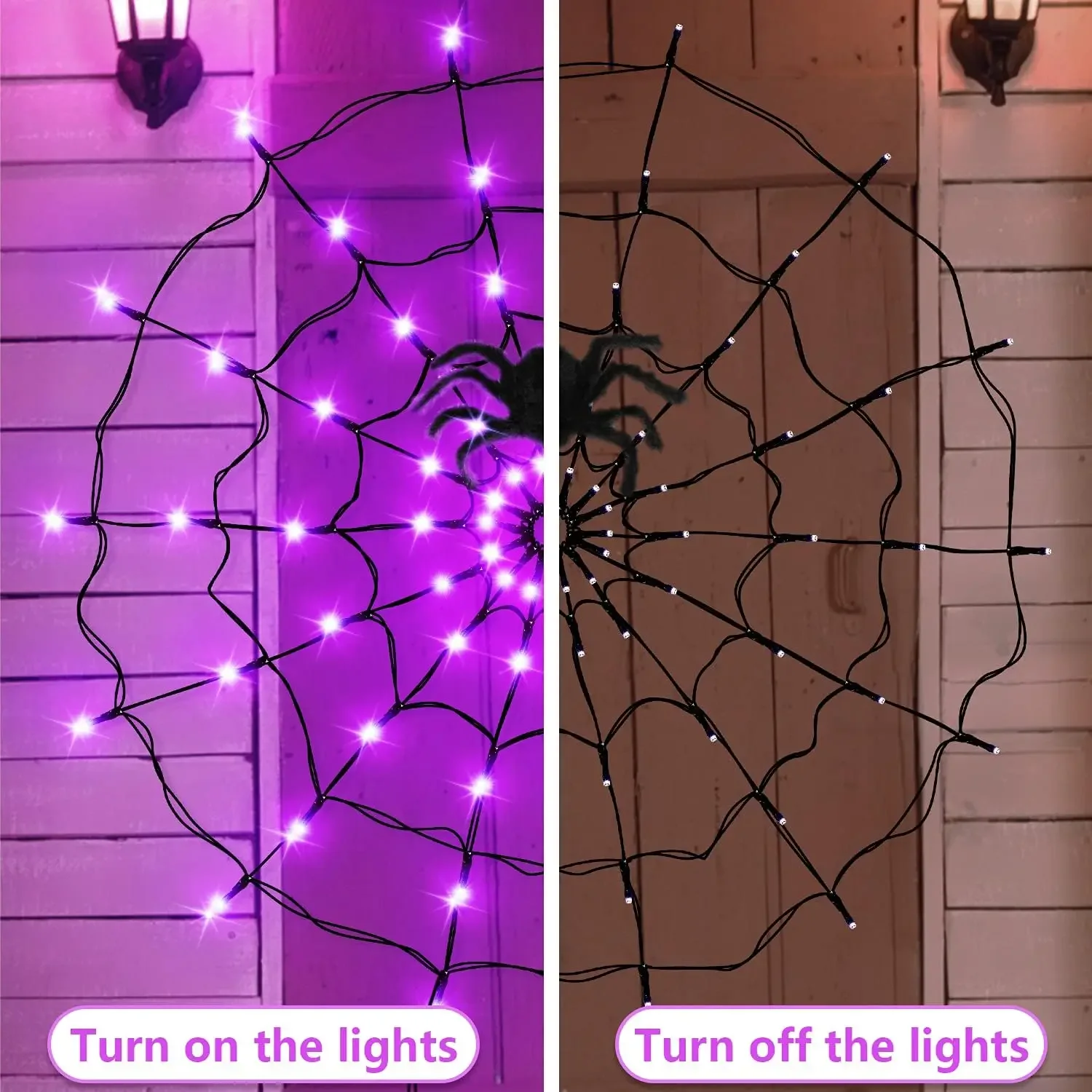 Halloween LED String Light Spi - Lighting Decoration Ideas 评论和价格