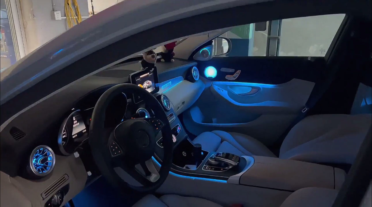 Ambient Light For Mercedes-Ben - Lighting Decor Inc 评论和价格