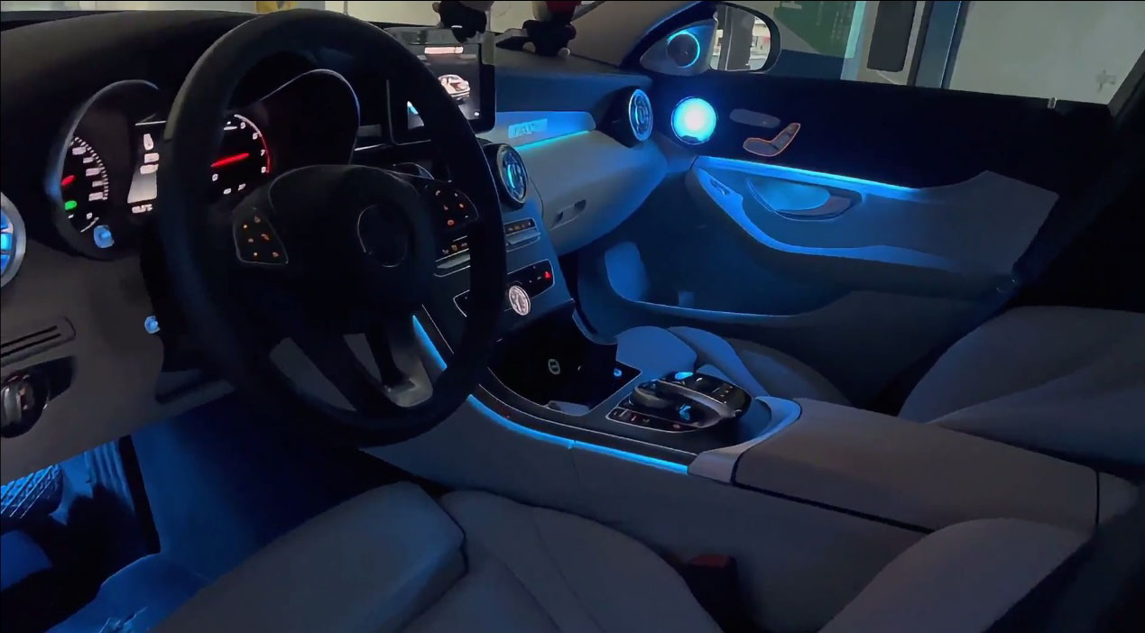 Ambient Light For Mercedes-Ben - Lighting Decor Inc 评论和价格
