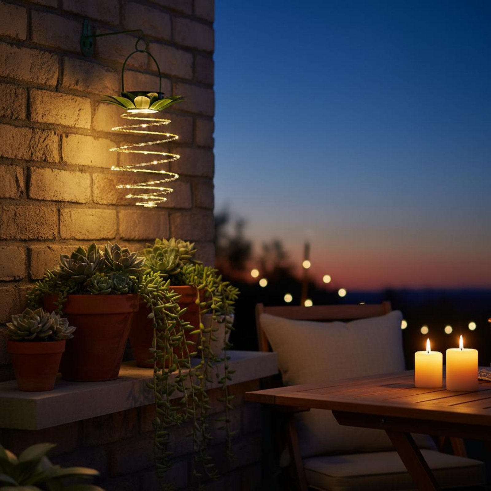 2 Pieces Solar Pineapple Lamp  - Garden Lighting Decor 评论和价格