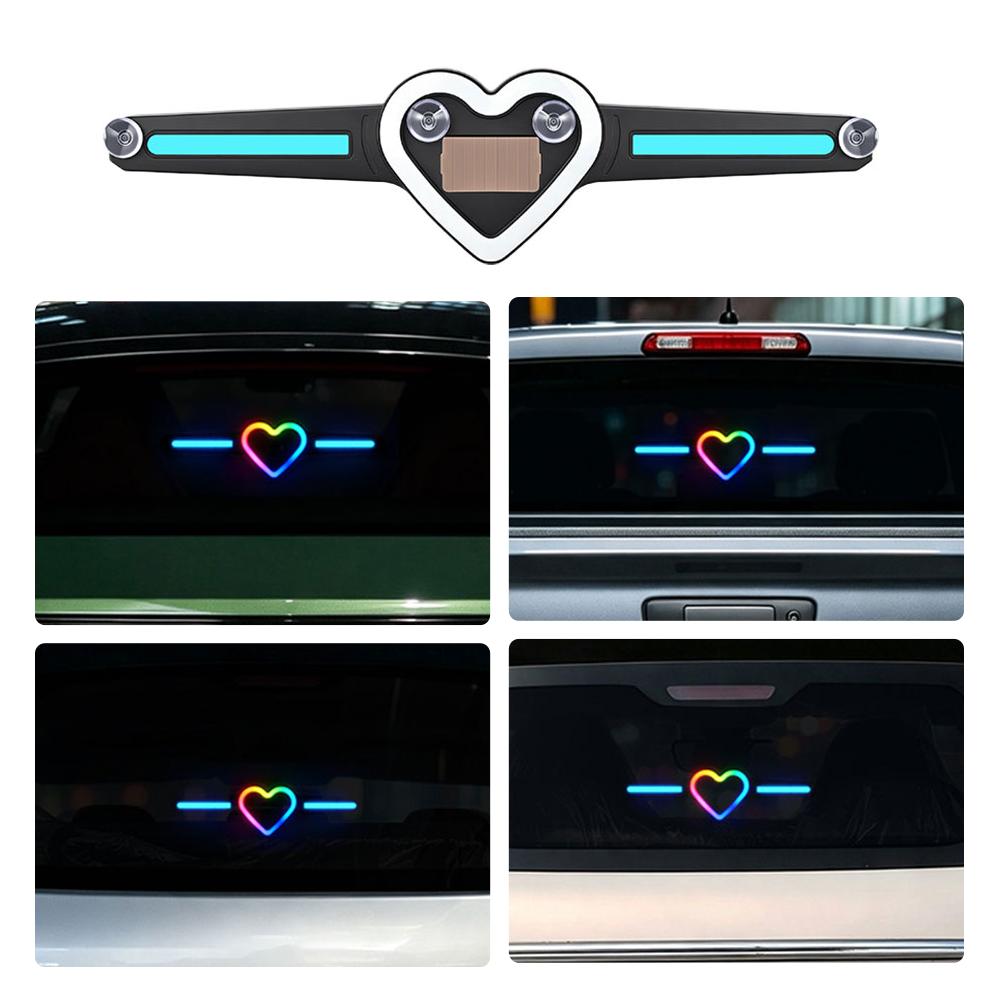 Car Rear Window Heart LED Atmo - Lighting Decor Inc 评论和价格