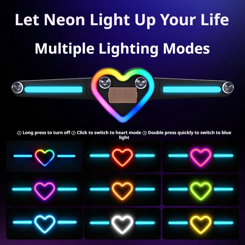 Car Rear Window Heart LED Atmo - Lighting Decor Inc 评论和价格