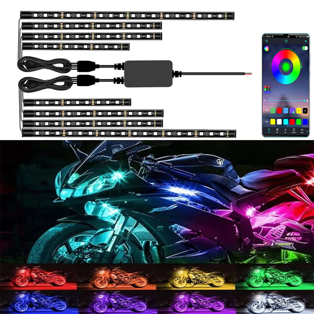 Motorcycle LED Decorative ligh - Lighting Bolt Decor 评论和价格