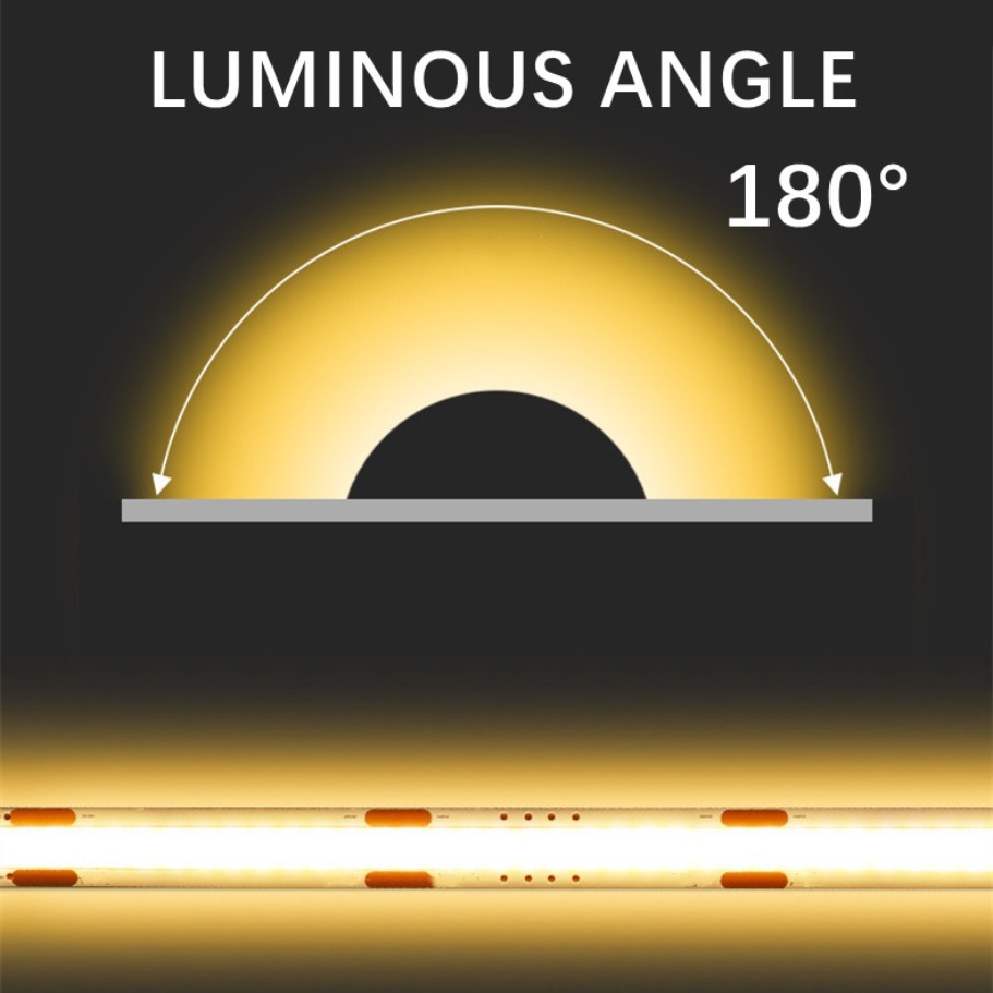 12V 24V Ultra Thin 8MM COB LED - Lighting Bolt Decor 评论和价格