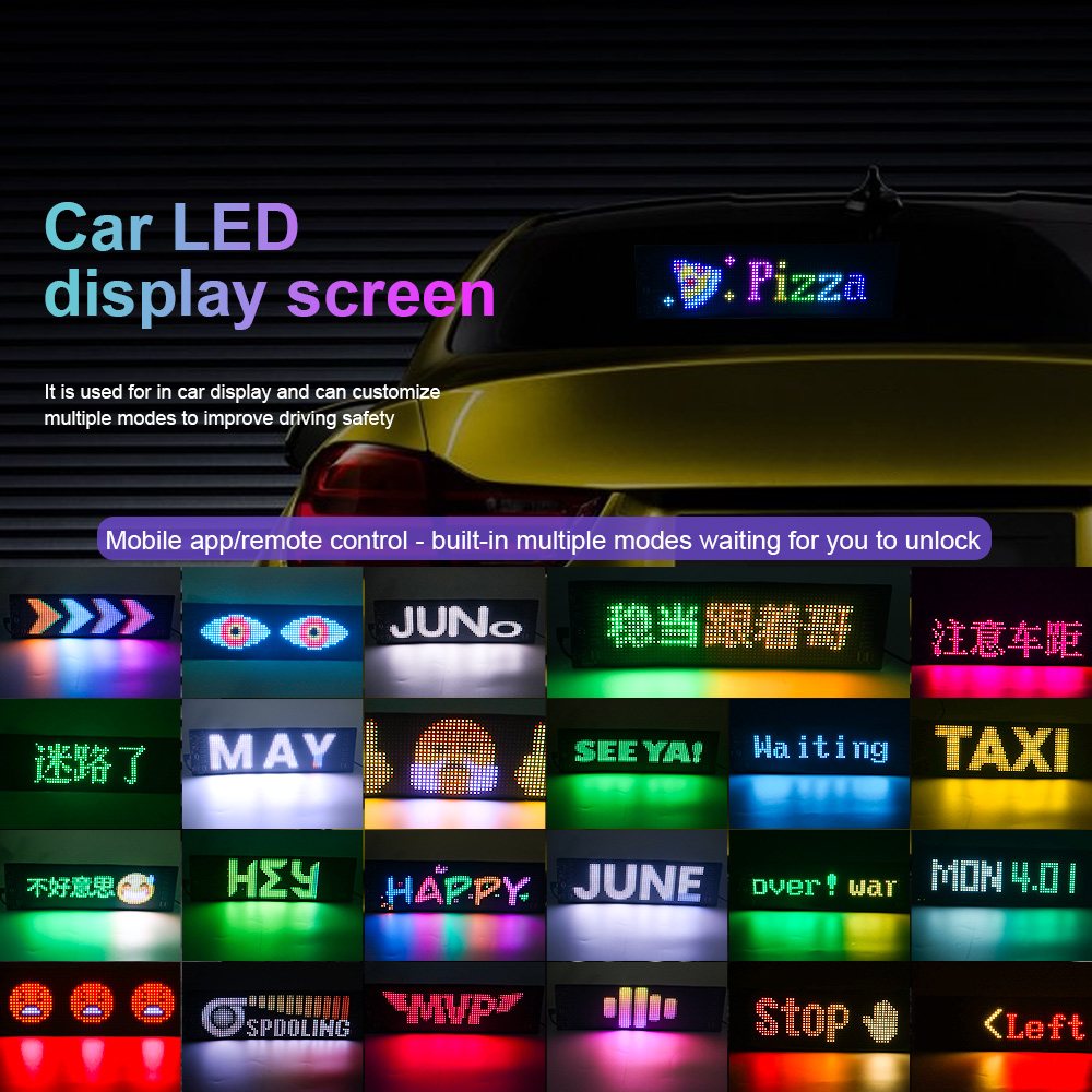 LED Matrix Pixel Panel Scrolli - Lighting Decor Items 评论和价格