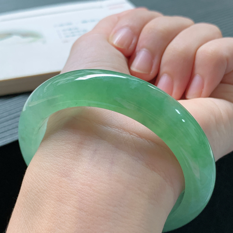 Jadeite bracelet, Burmese old  - Lighting & Home Decor Studio 评论和价格