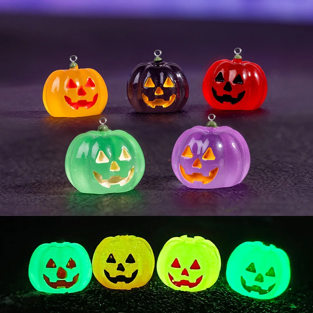 5Pcs Kawaii Luminous Pumpkin R - Lighting Decor Items 评论和价格