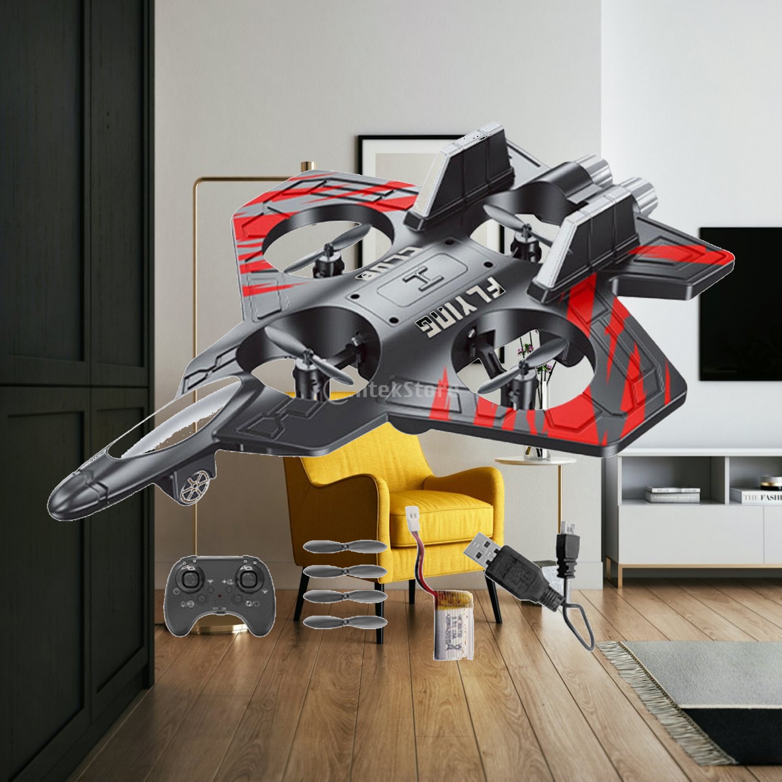 Foam Remote Airplane Lightweig - Decor Lighting Returns 评论和价格