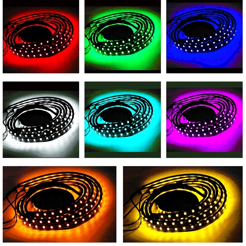 Car Underglow Neon Light Flexi - Lighting Bolt Decor 评论和价格