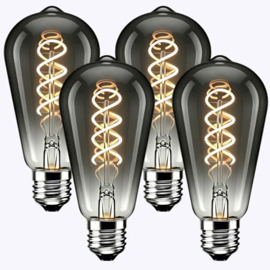 4 Pack ST64 LED Edison Bulbs 6 - Decor Lighting Pack 评论和价格