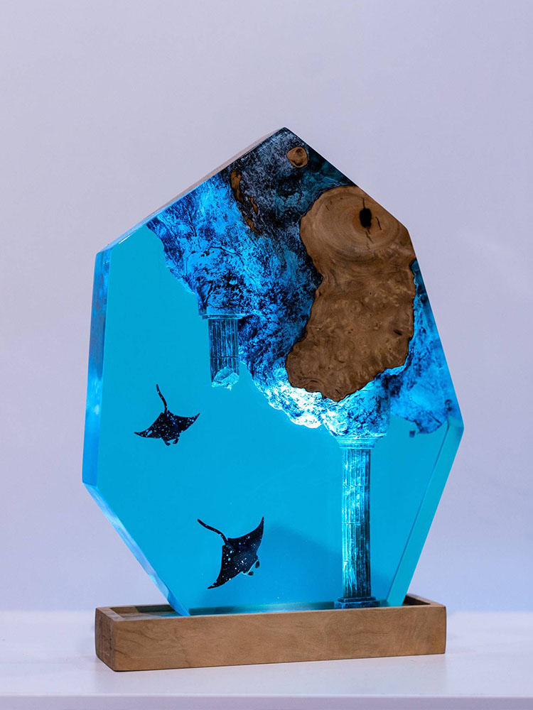 Customized Items Resin Table L - Lighting Decor Items 评论和价格