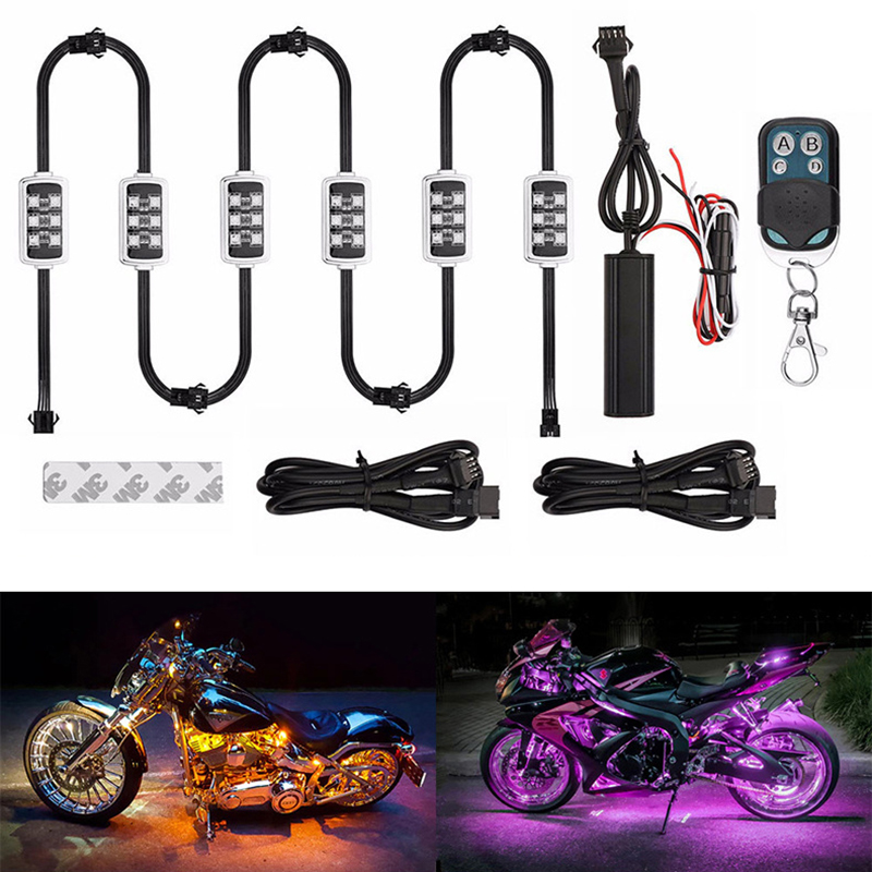 Niscarda Car Motorcycle RGB LE - Lighting Bolt Decor 评论和价格