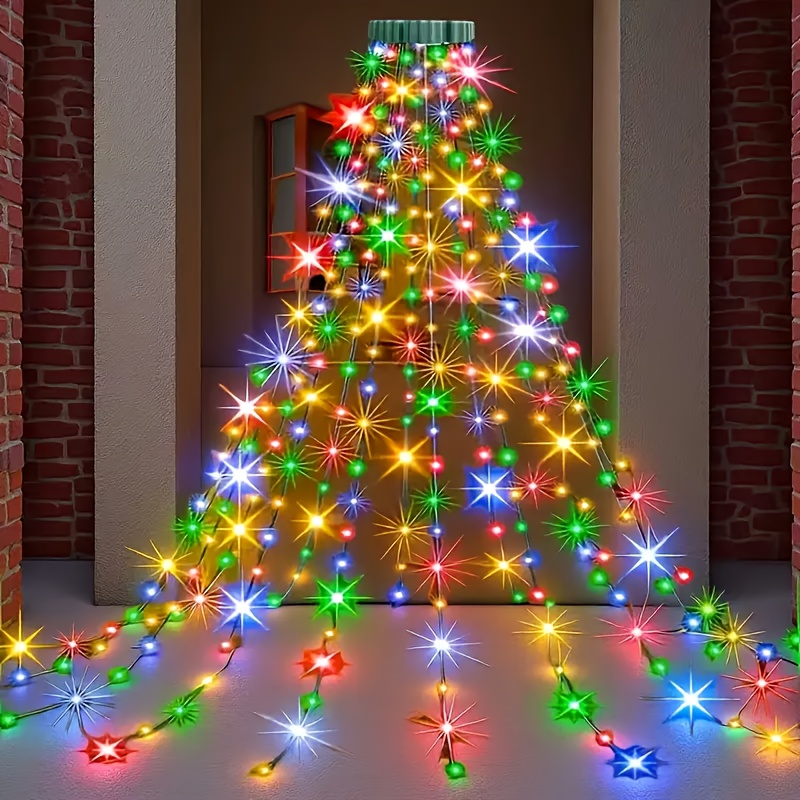 Christmas Tree Decoration ligh - Outdoor Lighting Wedding Decor 评论和价格