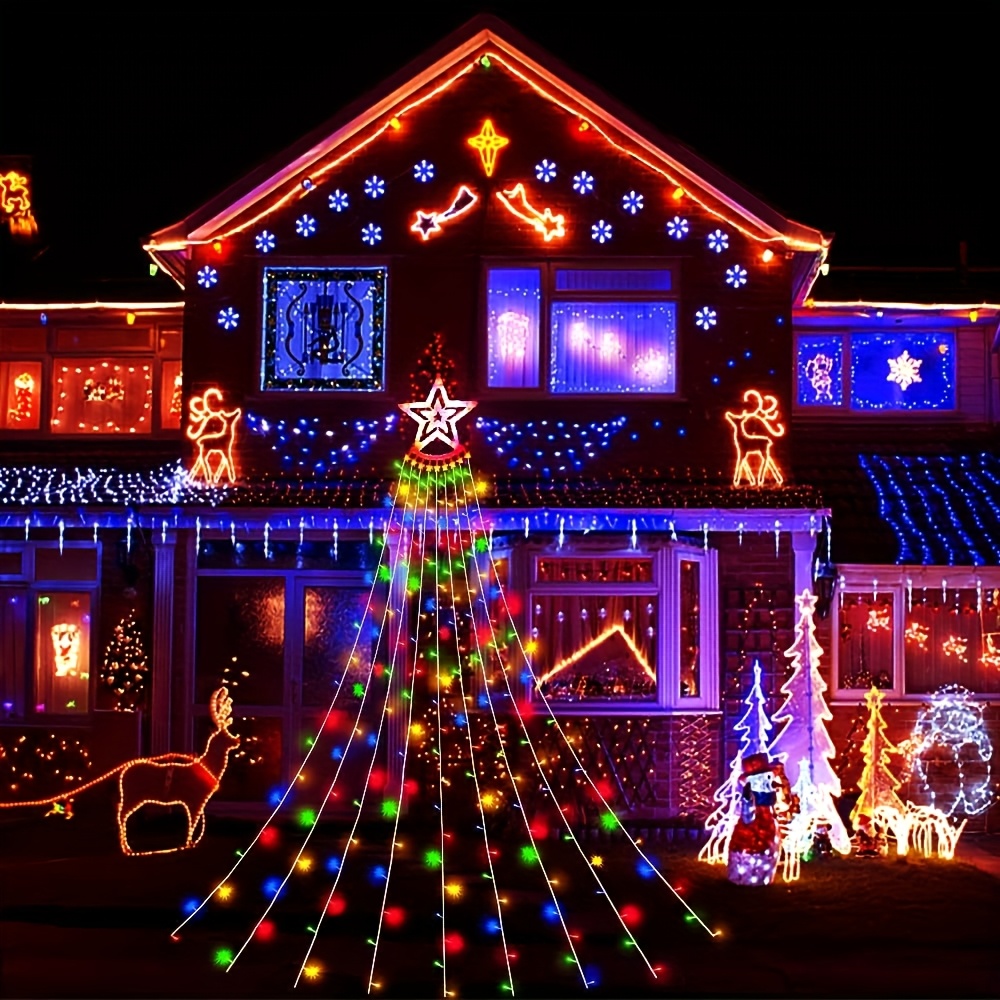 Christmas Tree Decoration ligh - Outdoor Lighting Wedding Decor 评论和价格